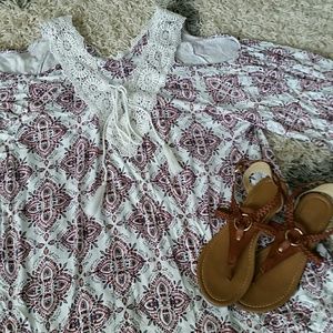 Cold shoulder blouse